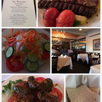 Yas Restaurant - collage of dinner doshes - Persian/Iranian Near Me - San Jose, California Yas Restaurant - collage of dinner doshes - Persian/Iranian Near Me - San Jose, California