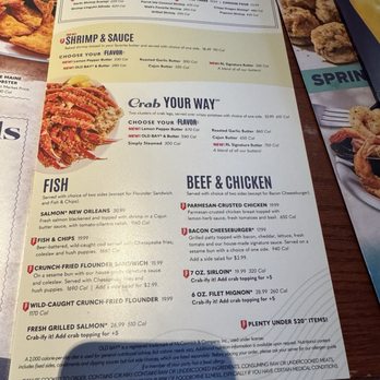 Red Lobster - Menu - Seafood Near Me - Saint Peters, Missouri