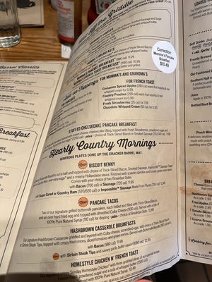 Menu photo 3 Cracker Barrel Old Country Store Goodyear, AZ Menu photo 3 Cracker Barrel Old Country Store Goodyear, AZ