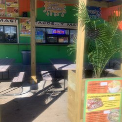 Fruit Party Island - We just improved our outside dining area to for customers . We hope you enjoy our new look.