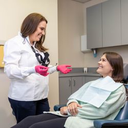 Poussin Dental - Dr. Lupe Poussin providing gentle dental care for patients at 128 St Paul St Westfield NJ 07090