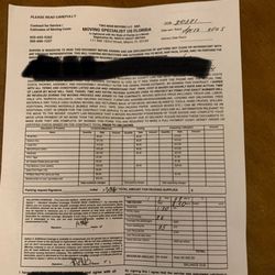 Moving Specialist - Contract Before Packing and Moving--no work done yet