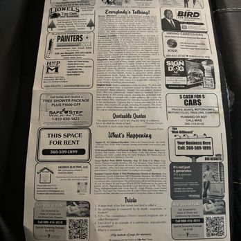 Denny's - They r the only ones to still have the "Free coffee news" - American Near Me - Aberdeen, Washington