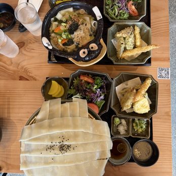 Tsurukawa Udon - Signature Udon Set (with Tempura) - Japanese Near Me - Tustin, California Tsurukawa Udon - Signature Udon Set (with Tempura) - Japanese Near Me - Tustin, California