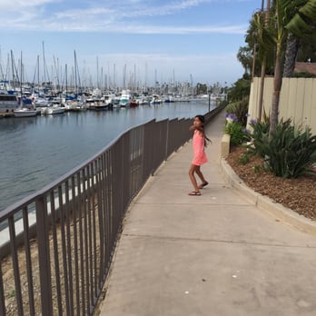Best Western Plus Island Palms Hotel & Marina - Walkway behind hotel - San Diego, CA