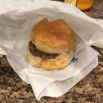Early Bird Donuts - Sausage & Egg Biscuit - Donuts Near Me - Durham, North Carolina