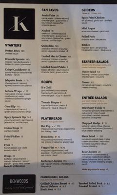 Menu photo 3 Kenwood's Kitchen & Tap Costa Mesa, CA Menu photo 3 Kenwood's Kitchen & Tap Costa Mesa, CA