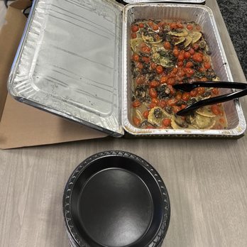 Brio Italian Grille - You can literally count the number of Ravioli. Not enough for 20 people. We had to ration to 2 per person. - Italian Near Me - Irvine, California