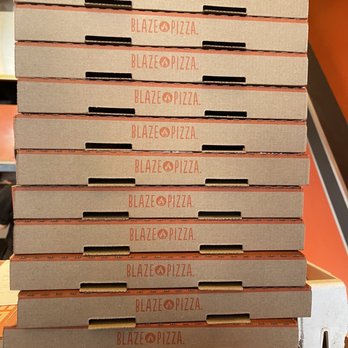 Blaze Pizza - Pictures of blaze pizza box - Salad Near Me - Carmel, Indiana