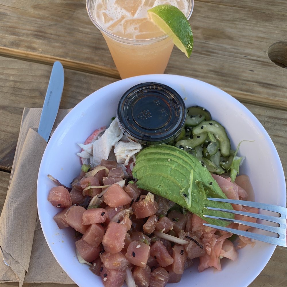 Dory Deli - Poke Bowl on greens - Delis Near Me - Newport Beach, California