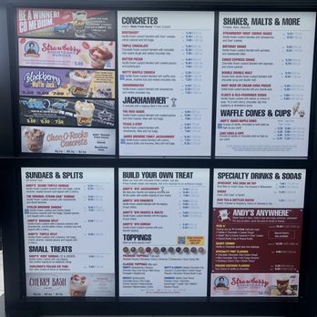 Andy's Frozen Custard - Ice Cream & Frozen Yogurt Near Me - Schaumburg, Illinois