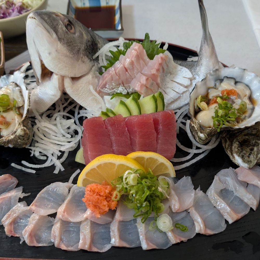 Kantaro Sushi - First course: red snapper, tuna, oysters - Sushi Bars Near Me - Torrance, California Kantaro Sushi - First course: red snapper, tuna, oysters - Sushi Bars Near Me - Torrance, California