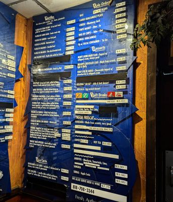 Menu photo 7 Las Fuentes Reseda, CA