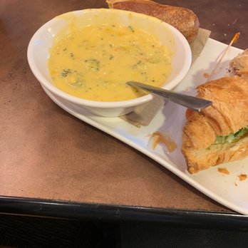 Panera Bread - Super cold outside and warming up to some broccoli and cheese soup - Sandwiches Near Me - Plainville, Massachusetts Panera Bread - Super cold outside and warming up to some broccoli and cheese soup - Sandwiches Near Me - Plainville, Massachusetts