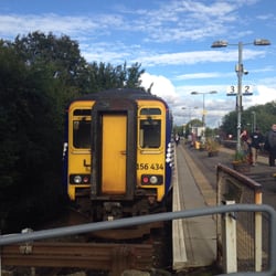 Barrhead Train Station - Old train