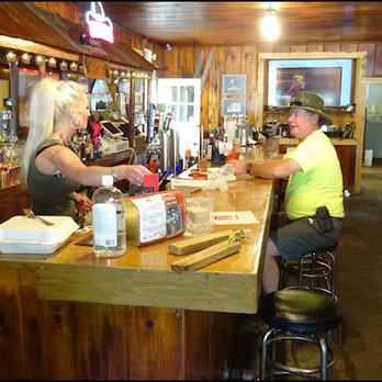 Ham's Station - Today as we entered the restaurant, friendly Jody was tending bar, and chatting with a local customer.  She remembered from last year! - American Near Me - Pioneer, California