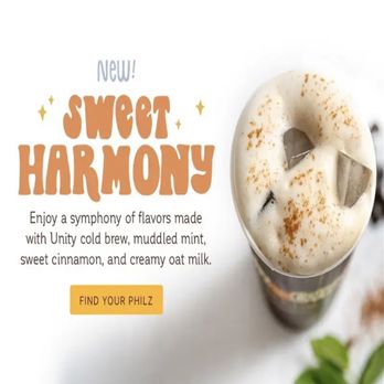 Philz Coffee - Sweet harmony is one of their best iced drinks. I love the brown sugar on top!sweet harmony. - Coffee & Tea Near Me - Beverly Hills, California Philz Coffee - Sweet harmony is one of their best iced drinks. I love the brown sugar on top!sweet harmony. - Coffee & Tea Near Me - Beverly Hills, California