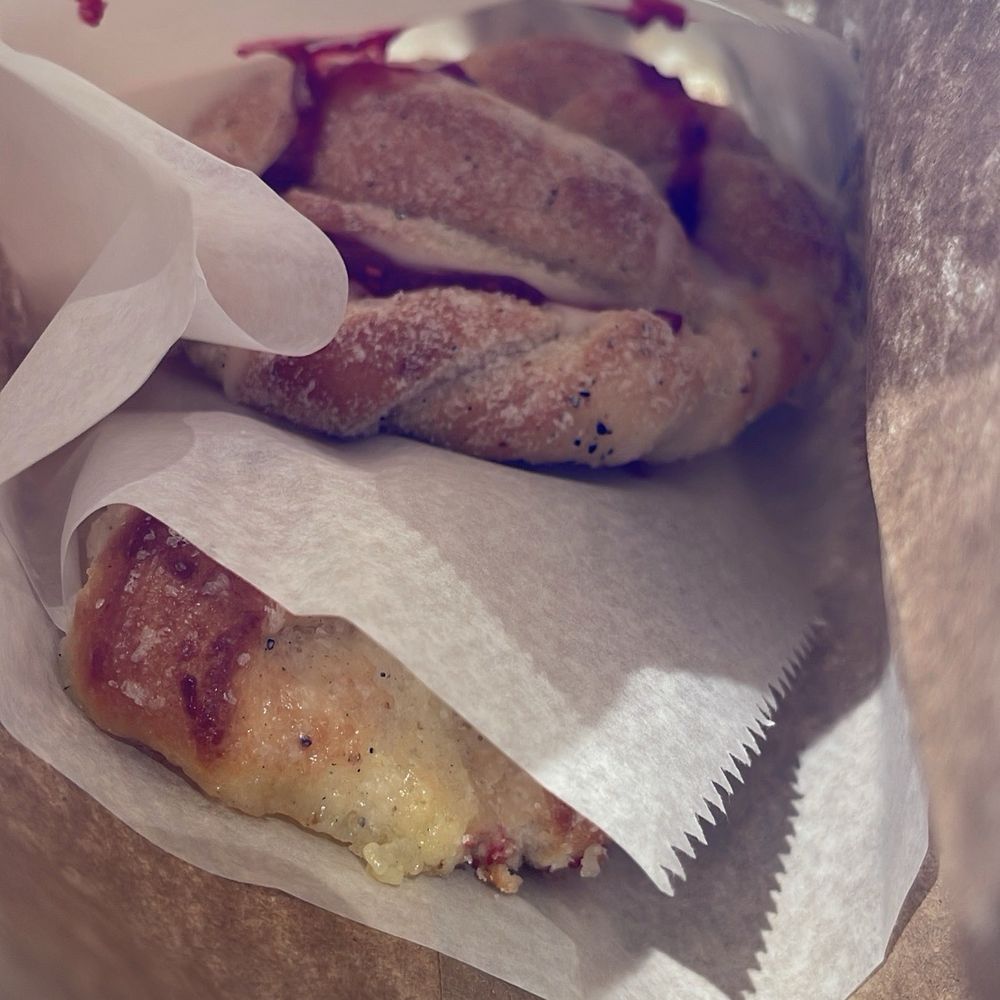 Krown Bakery & Eatery - Orange Twist & Raspberry Almond Delight - Bakeries Near Me - Anoka, Minnesota