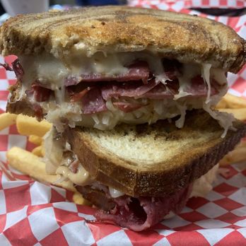 B-Side Grill - Corned Beef Reuben Sandwich - Diners Near Me - New Paltz, New York