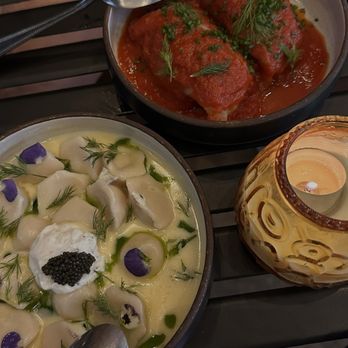 Sudova * Eastern European Kitchen - Cod pelmeni & holubtsi - Modern European Near Me - Cincinnati, Ohio