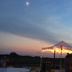 Under the Kansas sky with great company and music.