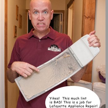 Lafayette Appliance Repair - This much lint is BAD! Book your dryer repair TODAY! - Appliances & Repair Near Me Lafayette Appliance Repair - This much lint is BAD! Book your dryer repair TODAY! - Appliances & Repair Near Me