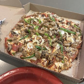 Donatos Pizza - The works - Pizza Near Me - Columbus, Ohio