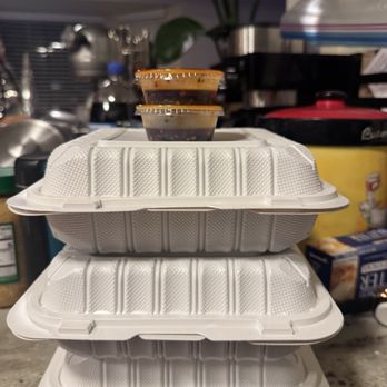 Szechuan First Restaurant - They expected me to split these 2 sauces between 3 people. SMH - Szechuan Near Me - Kent, Washington