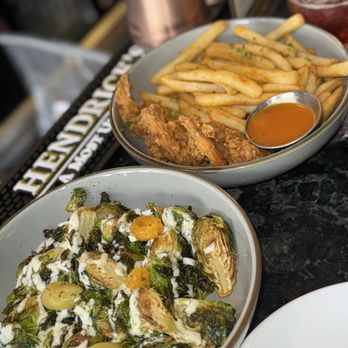 Sapodilla’s - Brussels and shrimp basket - Caribbean Near Me - Washington, DC, District of Columbia