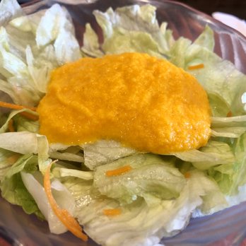 Fancy Sushi & Grill - Salad with ginger dressing - Japanese Near Me - Yulee, Florida