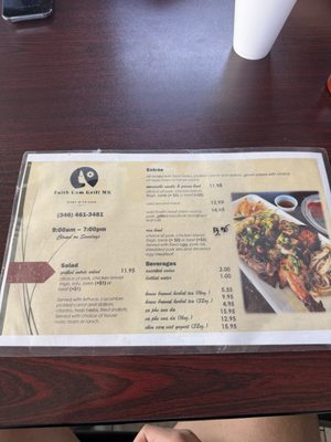 Menu photo 2 Faith Com Grill MK Houston, TX Menu photo 2 Faith Com Grill MK Houston, TX