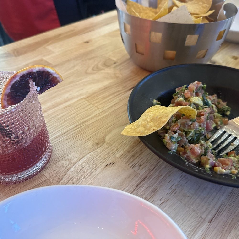 Sol Cocina Mexicana - Tuna ceviche & blood orange margarita - Mexican Near Me - Myrtle Beach, South Carolina