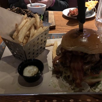 Chili's - The Boss Burger and fries. - American Near Me - Escondido, California