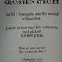 Photo of Lost but not found, Gravstein