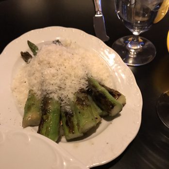 The Chandler Steakhouse - Asparagus with Parmesan cheese - Steakhouses Near Me - Springfield, Massachusetts