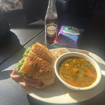 River Street Deli - Ham and Brie with the Asian Homemade Soup - Delis Near Me - Chattanooga, Tennessee River Street Deli - Ham and Brie with the Asian Homemade Soup - Delis Near Me - Chattanooga, Tennessee