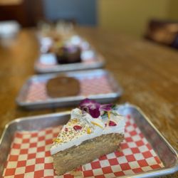 Coat Check Coffee - You can't go wrong with their vegan cakes