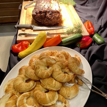 New Leaf Catering - Mini Croissants served w Pumpkin Butter and Cranberry Compote - Caterers Near Me - Cathedral City, California New Leaf Catering - Mini Croissants served w Pumpkin Butter and Cranberry Compote - Caterers Near Me - Cathedral City, California