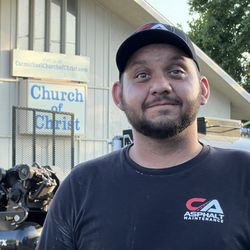 CA Asphalt Maintenance - Santino, Owner-Polite and professional