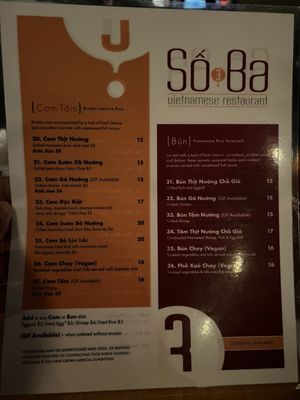 So Ba Vietnamese Restaurant by null
