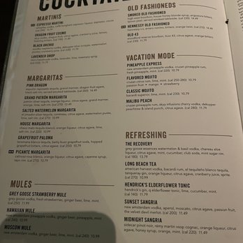 Yard House - Menu - New American Near Me - Austin, Texas
