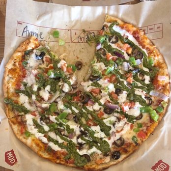 MOD Pizza - Best Veggie Pizza Ever!!! - Pizza Near Me - Boise, Idaho