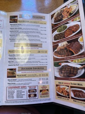 Menu photo 2 Texas Roadhouse Mount Dora, FL
