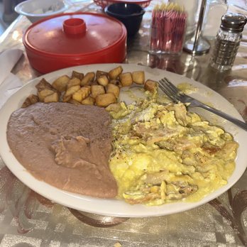 Bigotes - Chilaquiles with Verde Salsa - Mexican Near Me - Arlington, Texas