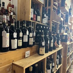 Amazing wine selection Amazing wine selection