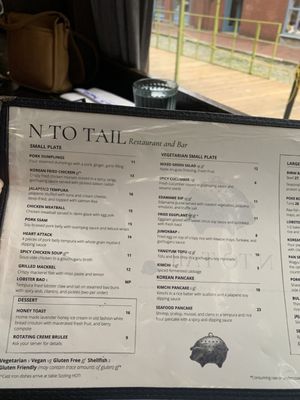 Menu photo 4 N To Tail Portland, ME Menu photo 4 N To Tail Portland, ME