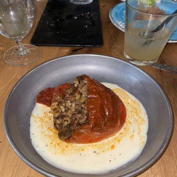 AMBAR Restaurant, Clarendon - Stuffed Pepper - Modern European Near Me - Arlington, Virginia