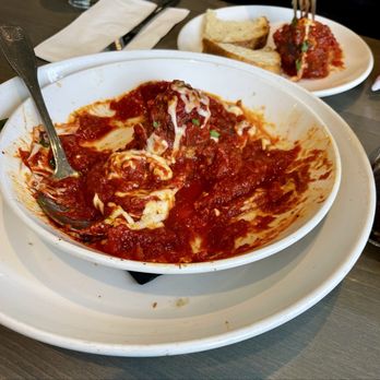 Elemental Pizza - Meatballs after we ate half of it. - Pizza Near Me - Seattle, Washington Elemental Pizza - Meatballs after we ate half of it. - Pizza Near Me - Seattle, Washington