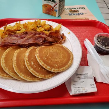 Sandwich King - The only homefries I will never put ketchup and hot sauce on bc their that delicious. All this for 6 dollars n chage delicious!! - Sandwiches Near Me - Monroe Township, New Jersey Sandwich King - The only homefries I will never put ketchup and hot sauce on bc their that delicious. All this for 6 dollars n chage delicious!! - Sandwiches Near Me - Monroe Township, New Jersey