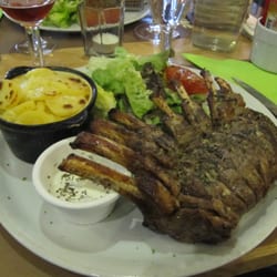 Restaurant La Romanche - Carré d'agneau au thym